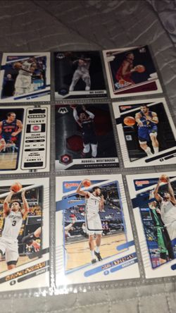 NBA Basketball Trading Cards Lot of 9