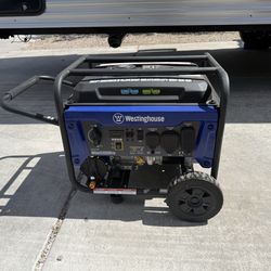 Westinghouse 6500W Dual Fuel Generator (Like New – 5 Hours)