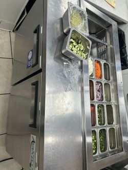 Avantco Double Door Refrigerator