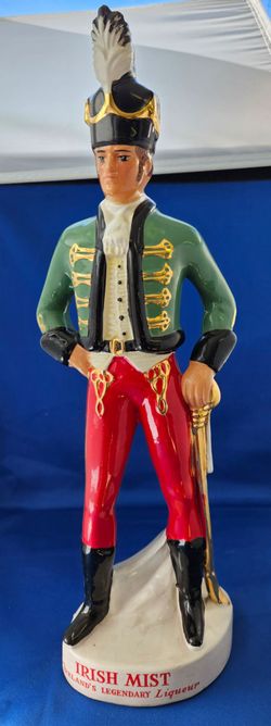 VTG Empty  Irish Mist Soldier Decanter