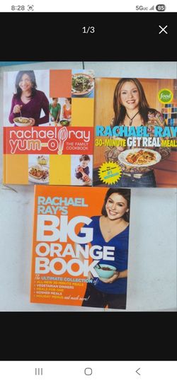 3 Rachel cooking books