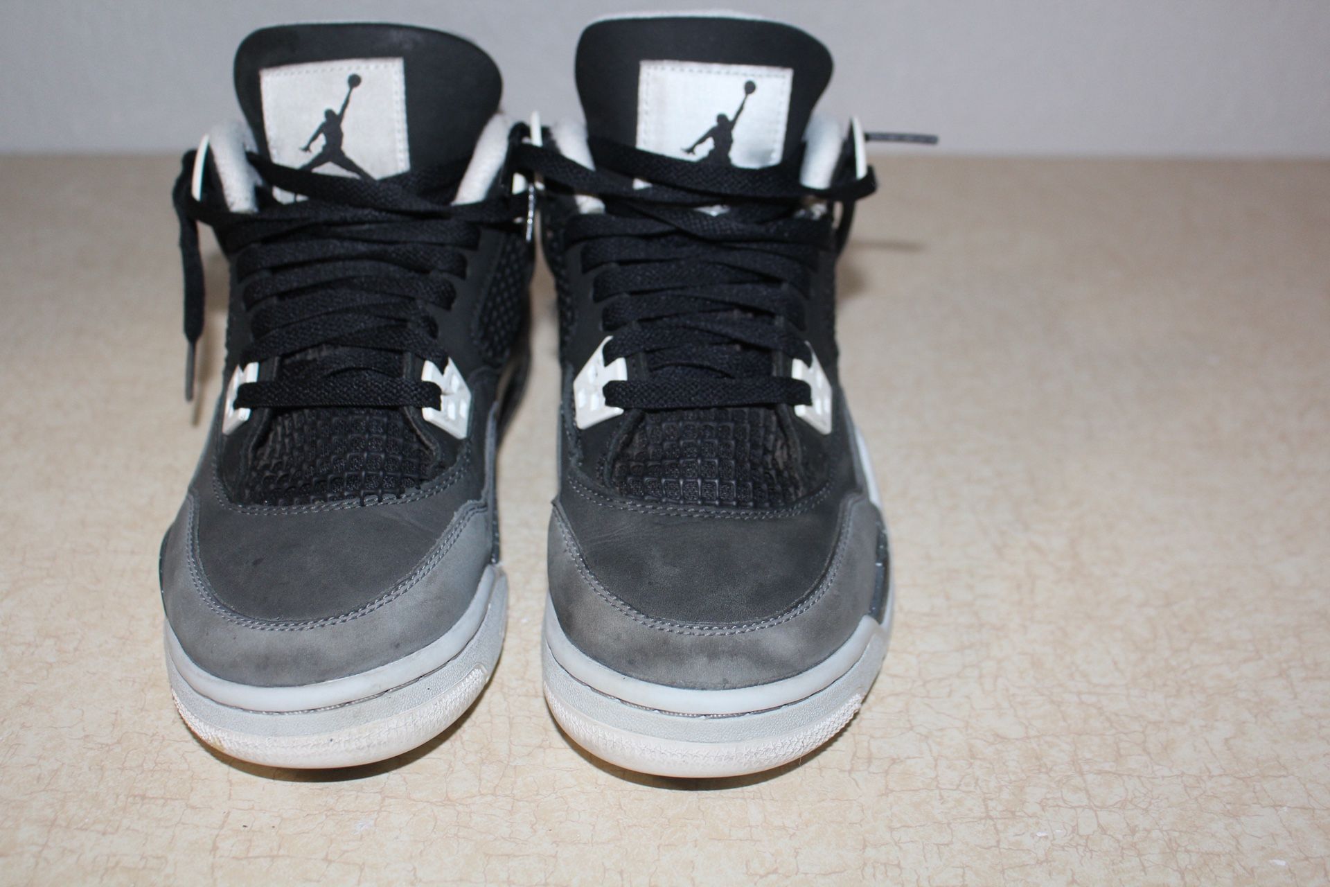 Air Jordan 4 Retro SE Fear GS 2024 Black/White/Grey Size 5.5 FQ8213-002 | No Box
