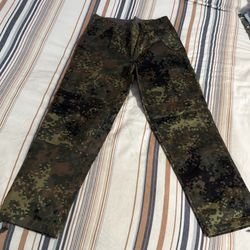 Leo Kohler BDU pants Bundeswehr flecktarn camo field tactical Trousers
