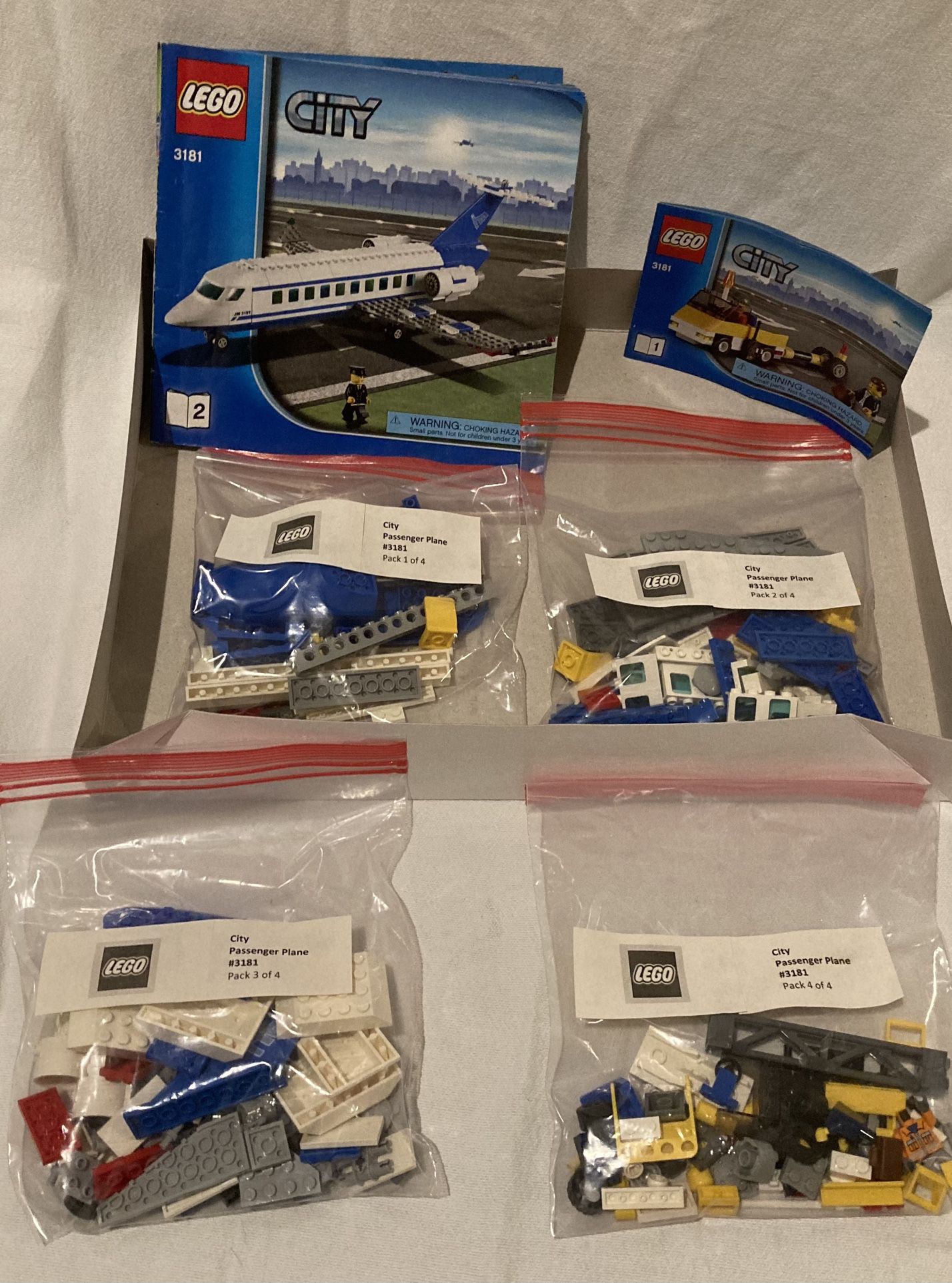 LEGO City, Passenger Plane Set, 3181