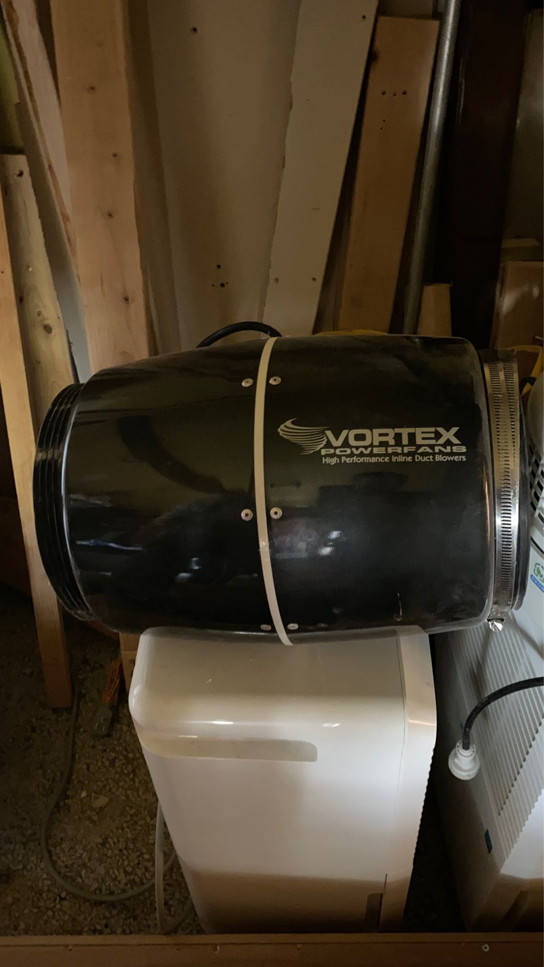 Vortex Powerfan - 8” Inline Duct Fan