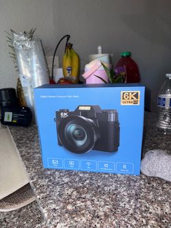 6K Ultra HD Digital Camera – Sealed Box