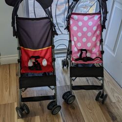 Mickey or Minnie Stroller