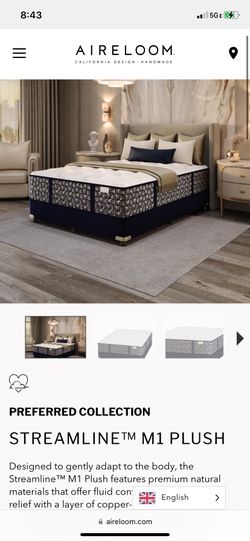 Mattrress aireloom luxury firm king and queen size brand new
