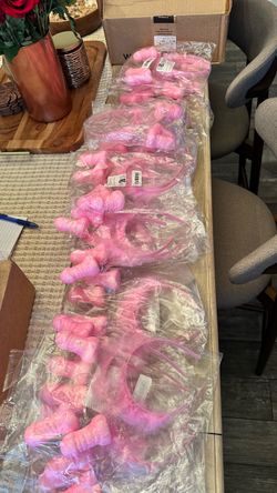 Pink Novelty Bachelorette Party Headbands – Lot of 10
