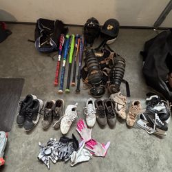 Baseball And Football Equipment 