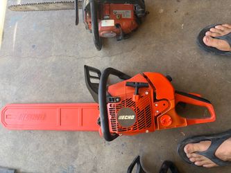 Echo Gas Chainsaw with Bar Cover