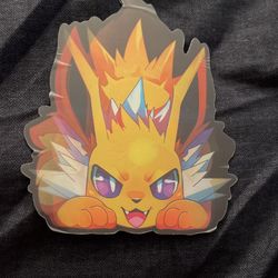 Pokemon Jolteon, Flareon, Vaporeon Lenticular Sticker