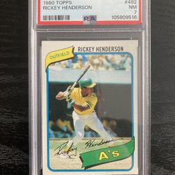 Rickey Henderson Rookie Card