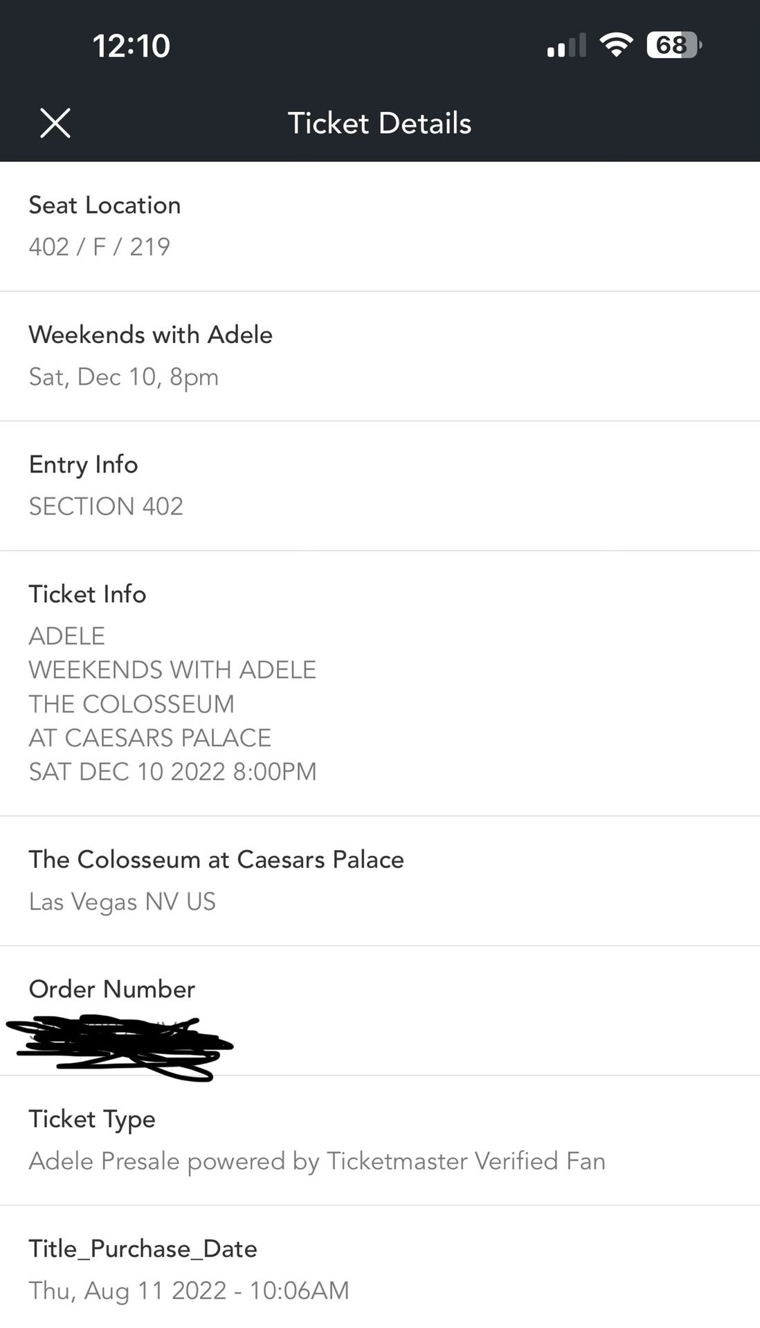 Adele Tickets
