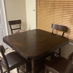 Wood Kitchen Table