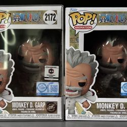 Funko Pop Monkey D Garp 2172 Pre-Release Set One Piece