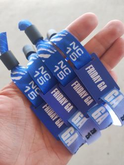 NORTH COAST SINGLE DAY WRISTBANDS