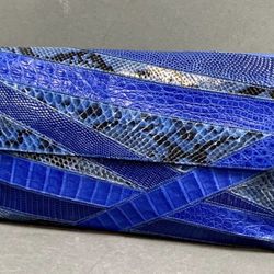 Genuine PYTHON/CROCODILE/VARAN Leather Bag