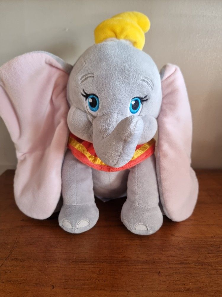 Disney Store Dumbo Plush 14" Soft Stuffed Animal Elephant