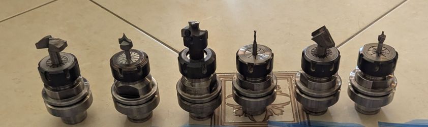 CNC Toolholder & ER32 Collet Lot | 6x Industrial Toolholders & Premium Collet Sets