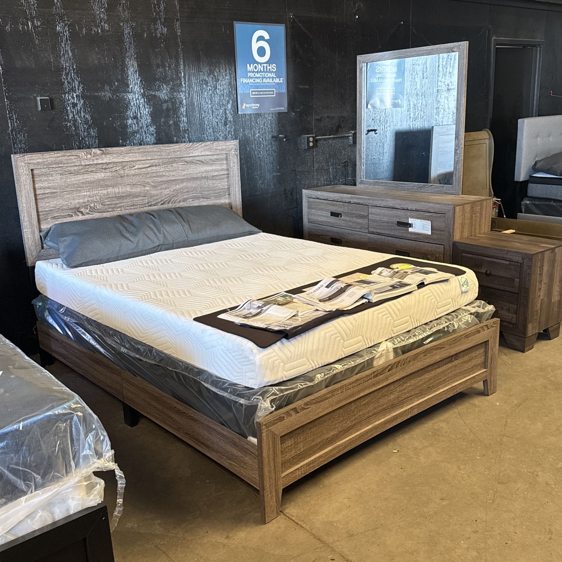 🇺🇸 NEW!! 4pc Bargain Bedroom Sets STILL IN BOX 📦 Delivery Avail 🚛🇺🇸