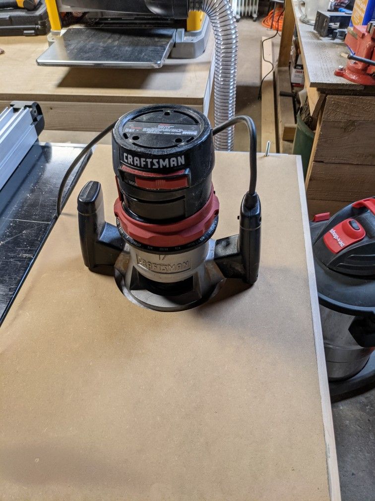 Craftsman Router With Table