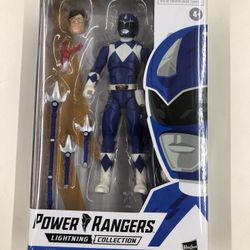 Hasbro Power Rangers Lightning Collection Mighty Morphin Blue Ranger 
