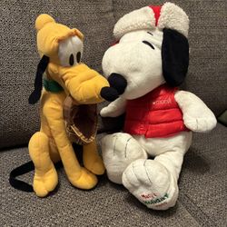 Snoopy & Pluto