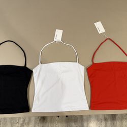 Reoria Halter Tops