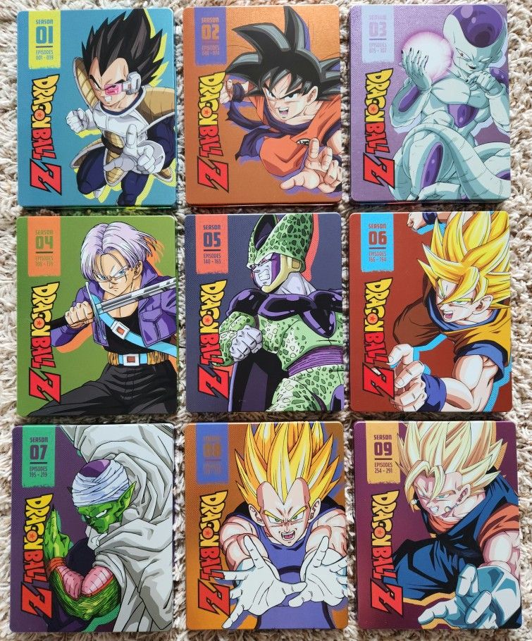 DRAGON BALL Z COMPLETE Steelbook Season 1-9 Blu-ray