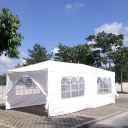 10 x 20 Pop Up Canopy Tent with Sidewalls 10x20