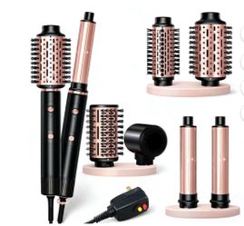 NICEBAY Hair Dryer Brush, Hot Air Brush with 110000RPM Brushless Motor, Blowout Dryer Brush 1300W,Hair Curling Iron