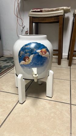 Porcelain water pitcher