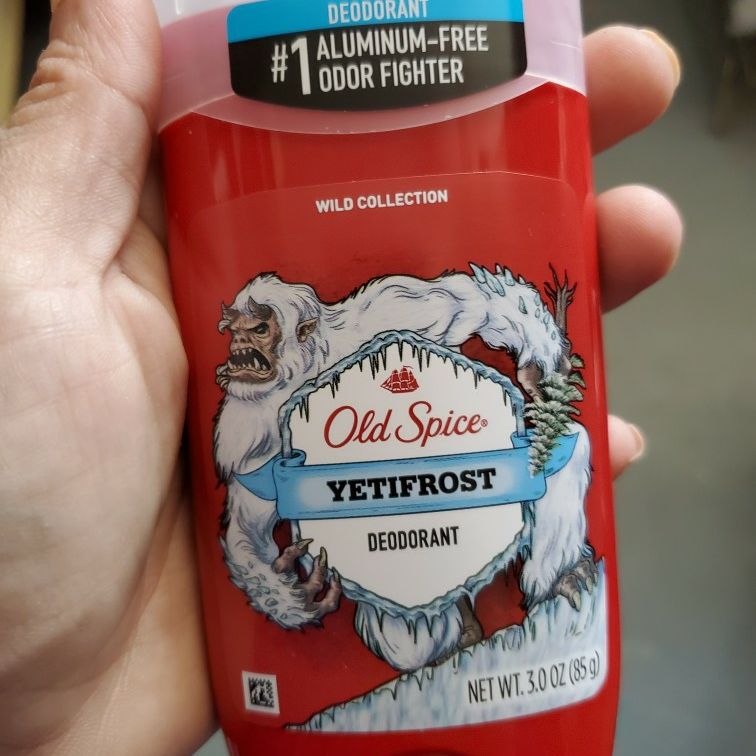 Old Spice Deodorant Yetifrost Scent (3 Qty)