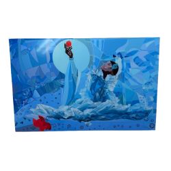 Blue Paris painting by Irina Mogileva 1/5 pieces