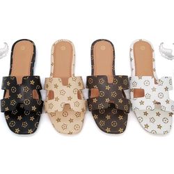 Stars sandal fashion size 36,37,38,39,40,41 I have color White &Black &Brown &Biege