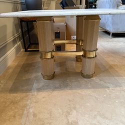 Stunning Travertine Coffee Table