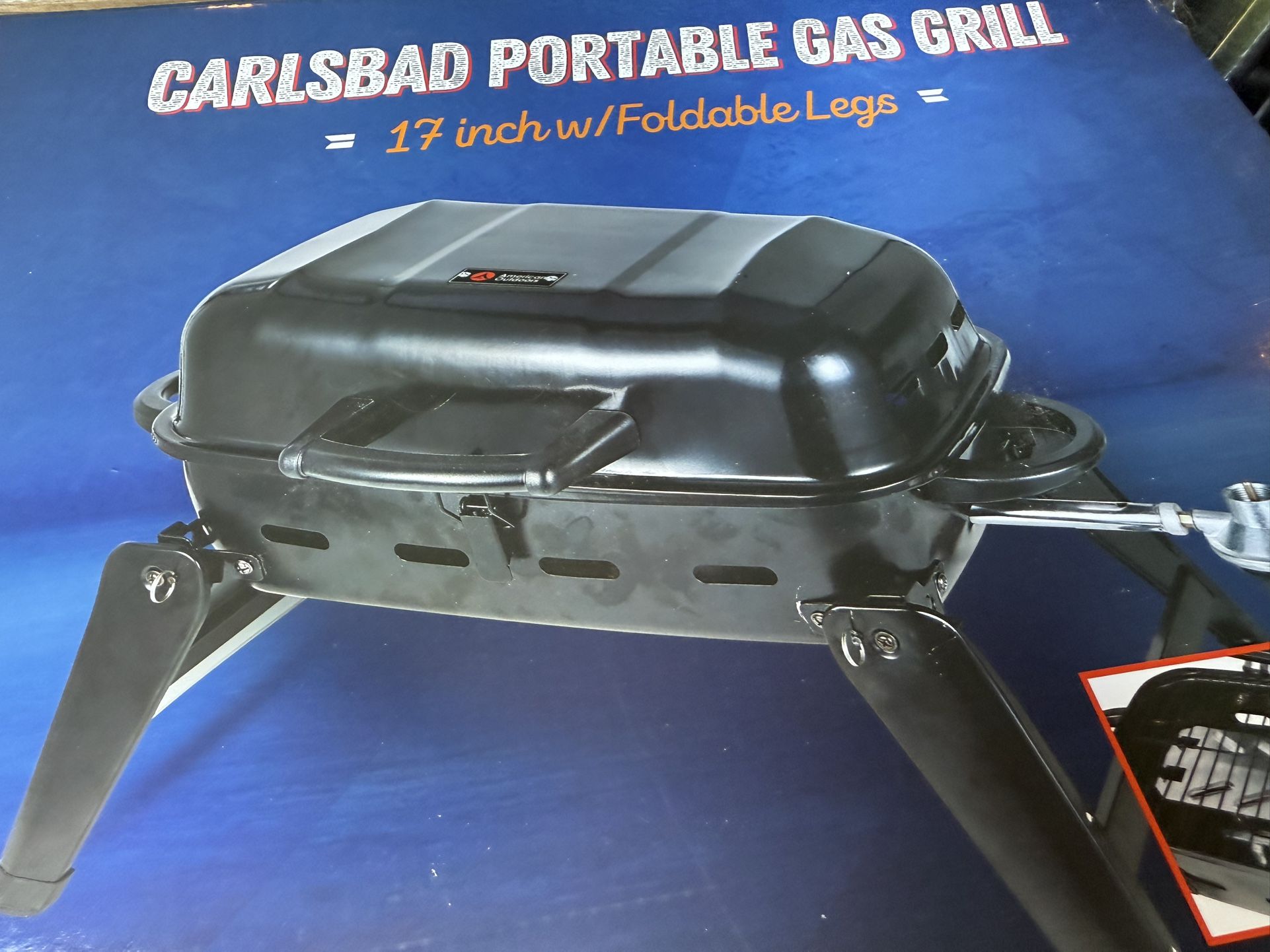 American Outdoor Portable Gas Grill . Brand New In Box !
