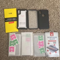Iphone X /xs Cases And Screen Protectors 