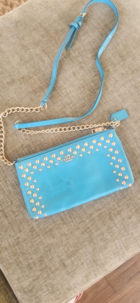  Coach Shoulder Bag F53140 Leather