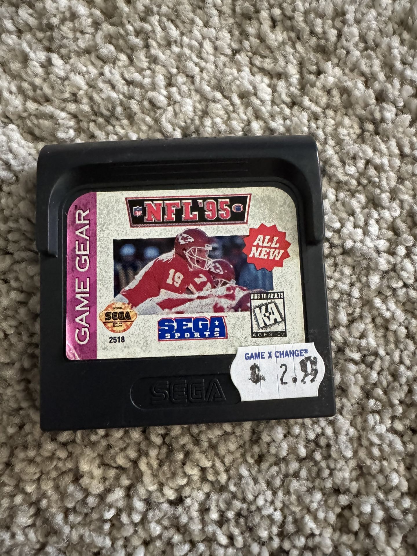 Sega Game Gear Game