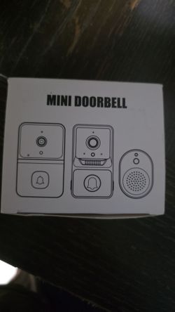Mini Doorbell with Camera and Chime