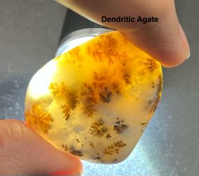 Dendritic Agate Polished Stone from USA 27.9g