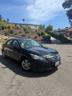 Honda Accord Black 4-Door Sedan