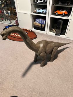 HUGE Mattel Jurassic Park World Legacy Brachiosaurus Dinosaur 28" Tall