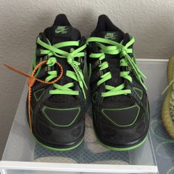 Off-White x Nike Air Rubber Dunk 'Green Strike'