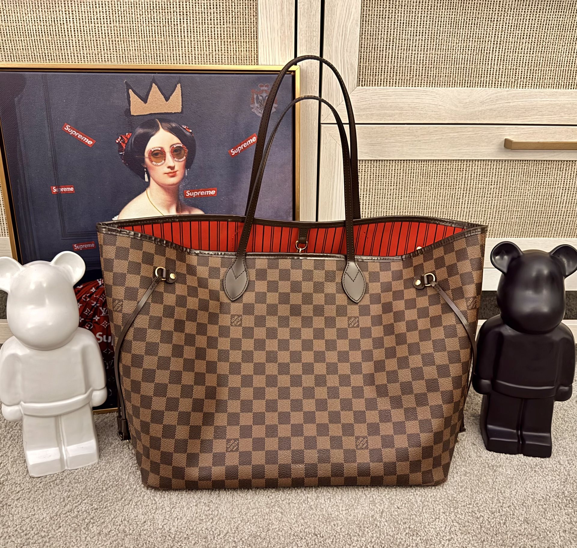 Louis Vuitton Neverfull NM Tote Damier Ebene GM