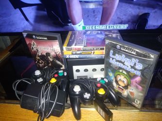 Black GameCube and games