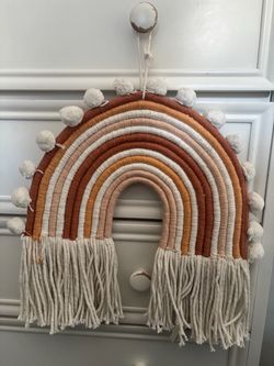 Boho Macrame Rainbow