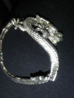 Vintage Dragon. Racelet with amethyst eyes